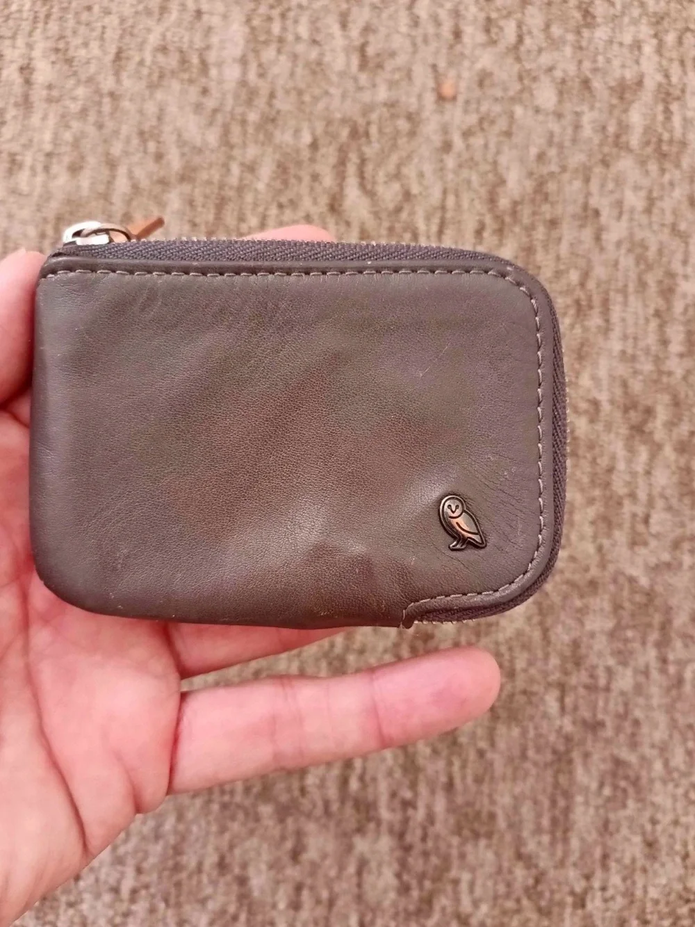 Bellroy Bellroy Card Pocket Leather Zip Wallet Card Holder